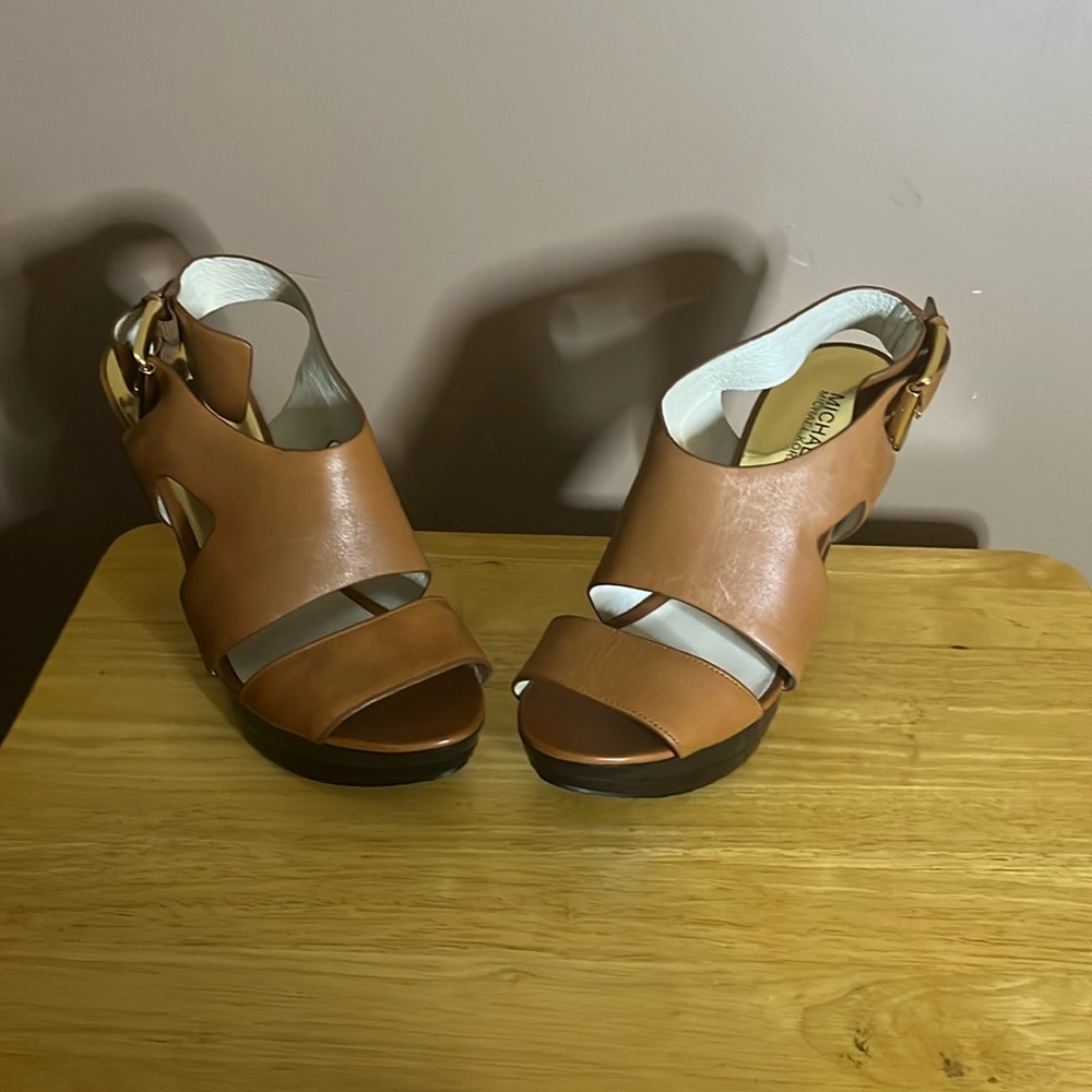 😄Designer High heels Leather Open Toed